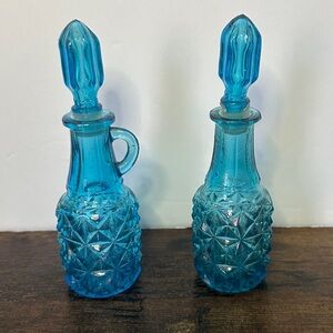 Indian Glass Mini-Cruets